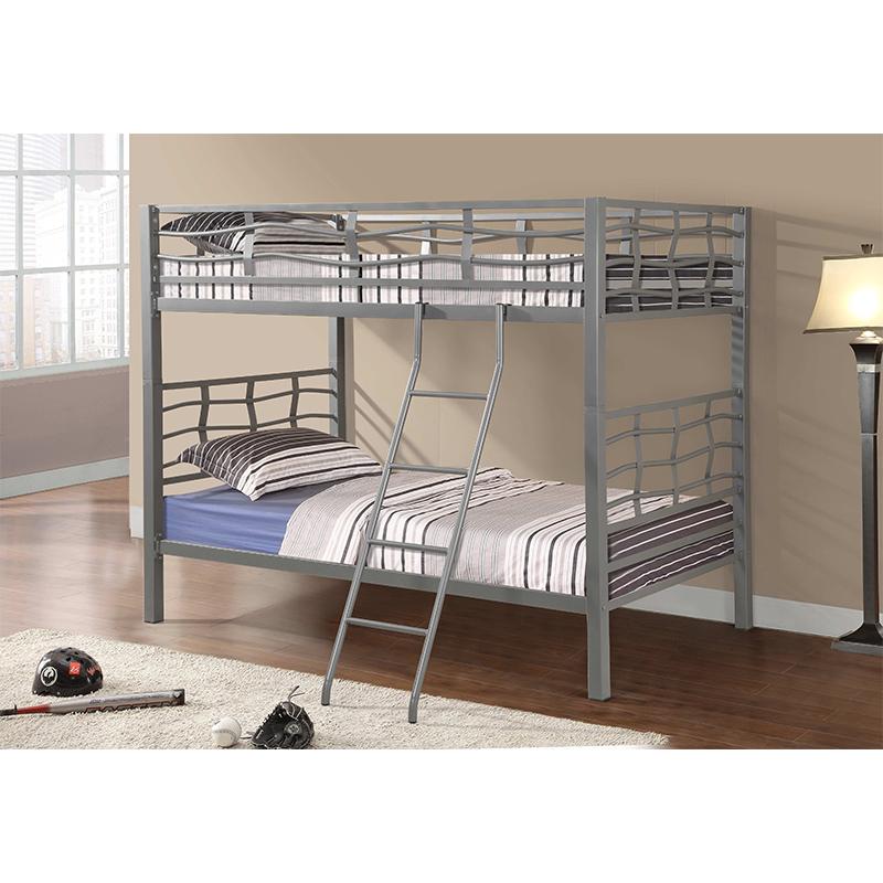 modern school cheap wrought iron metal beds student adult double deck frame bunk bed with stairs