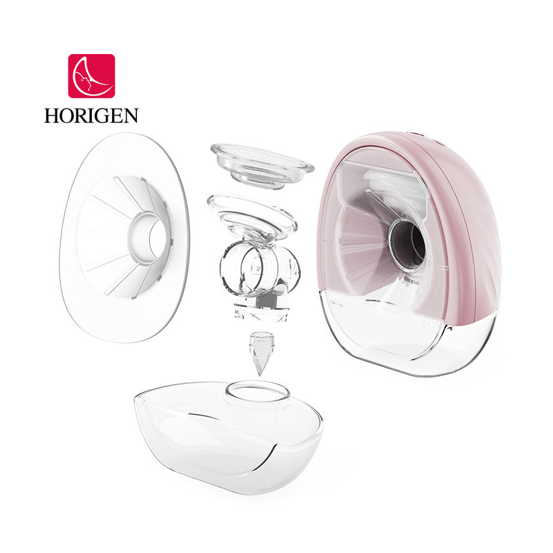 Новые товары Horigen, беспроводной умный портативный силиконовый молокоотсос без рук, Электрический носимый молокоотсос