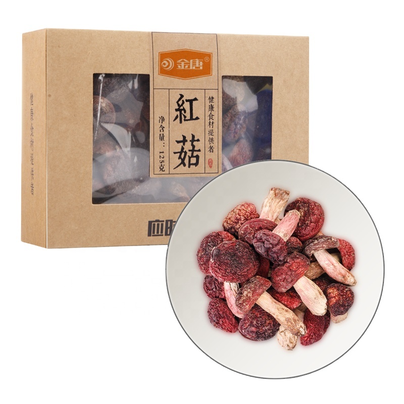 Organic Dried Red Fungus 3-4cm Cultivated Shiitake Truffles Mushrooms Morels Lion Mane Mushroom