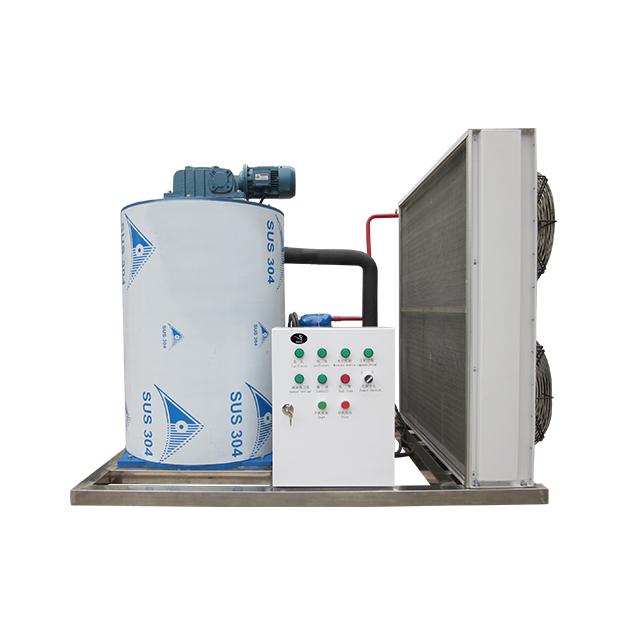 3 Tons Commercial Fresh Water /seawater Flake Ice Machine for supermarket and shopping malls