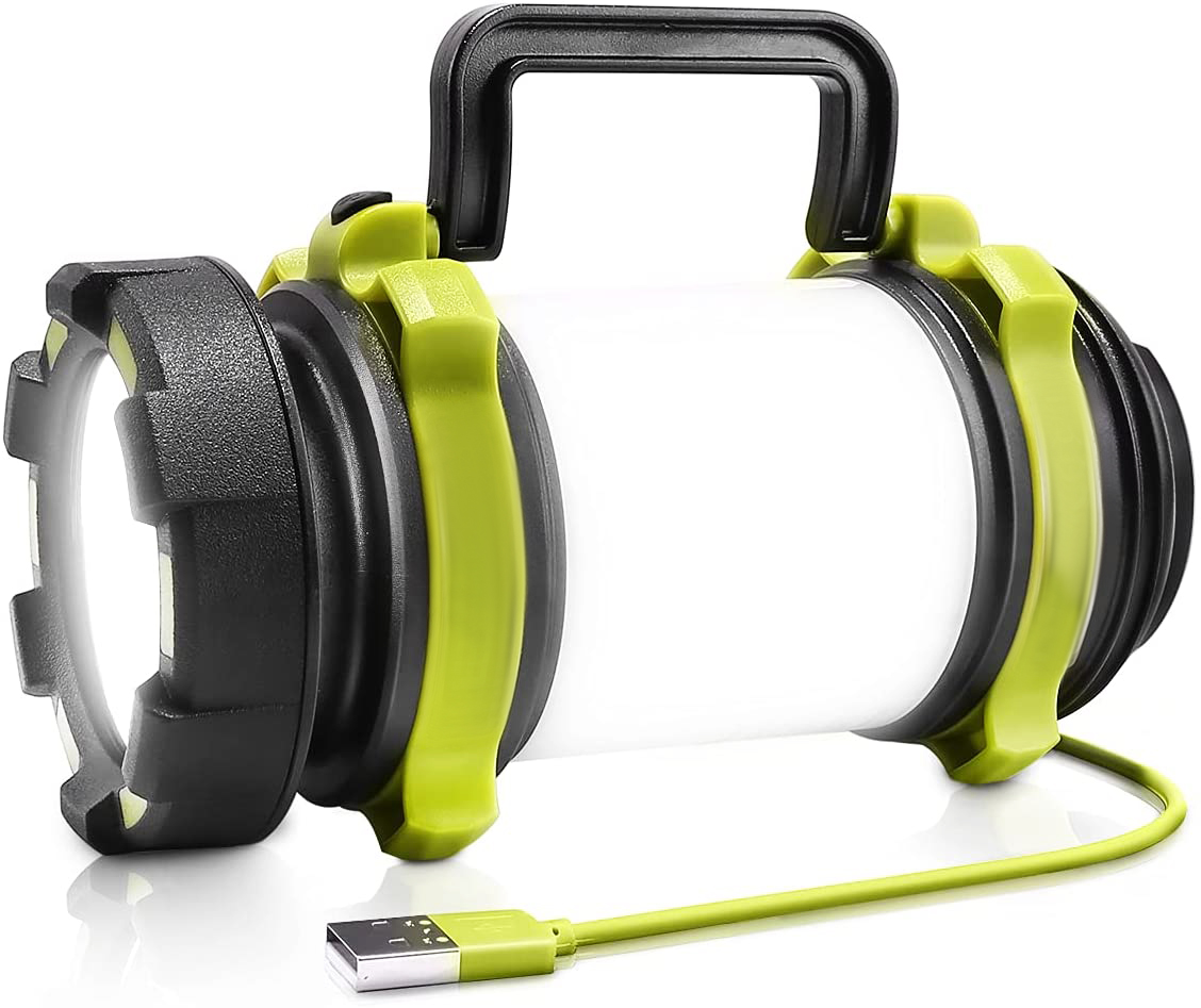 Solar led portable rechargeable Handheld USB up collapsible outdoor camping light lamp with mobile phone charger