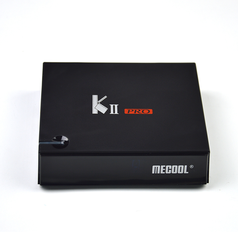 Оптовая цена MECOOL KII Pro HDR T2 S2 Full HD 1080p видео DVB Android 7,1 WiFi Smart Hybrid TV Box 4K TV спутниковый приемник