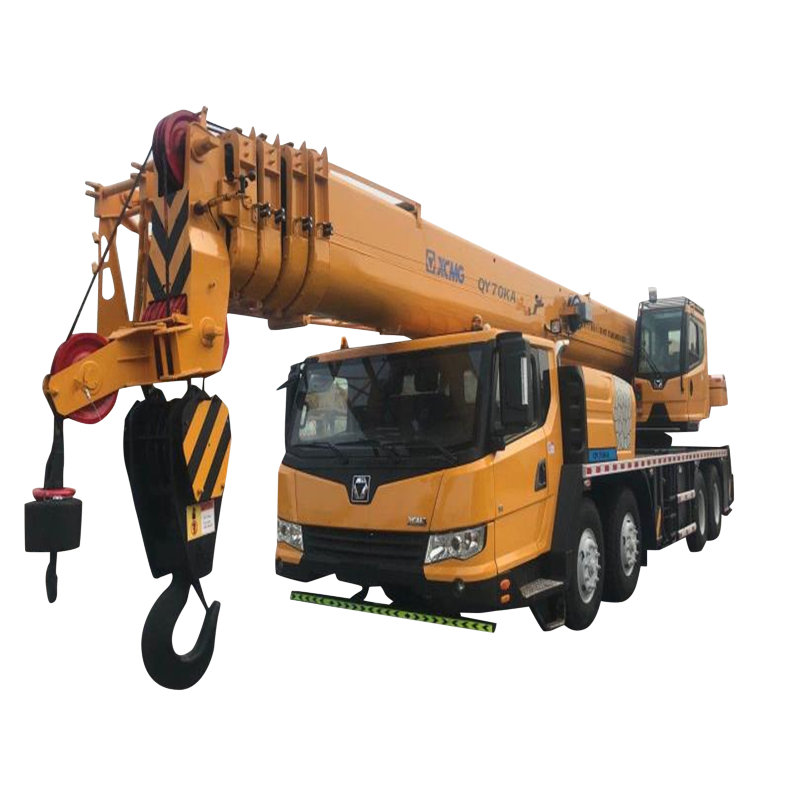 Подержанный китайский кран QY70K 70 тонн