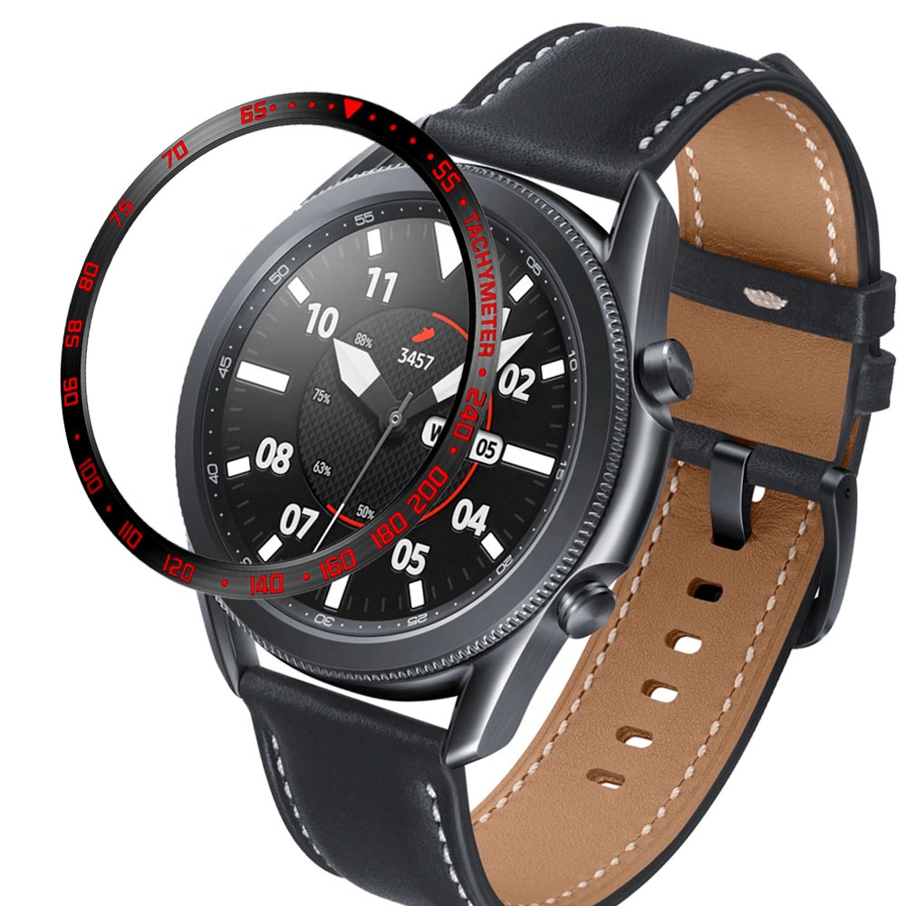 SIKAI, новинка, 45 мм, Galaxy Watch 3, металлическое кольцо для часов Samsung Galaxy 3, вставка из нержавеющей стали