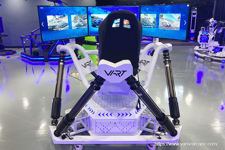 Симулятор вождения vr, 3 экрана, 6 dof, гоночный симулятор вождения, цена в Пакистане, гоночный автомобильный игровой автомат, симулятор проводимости