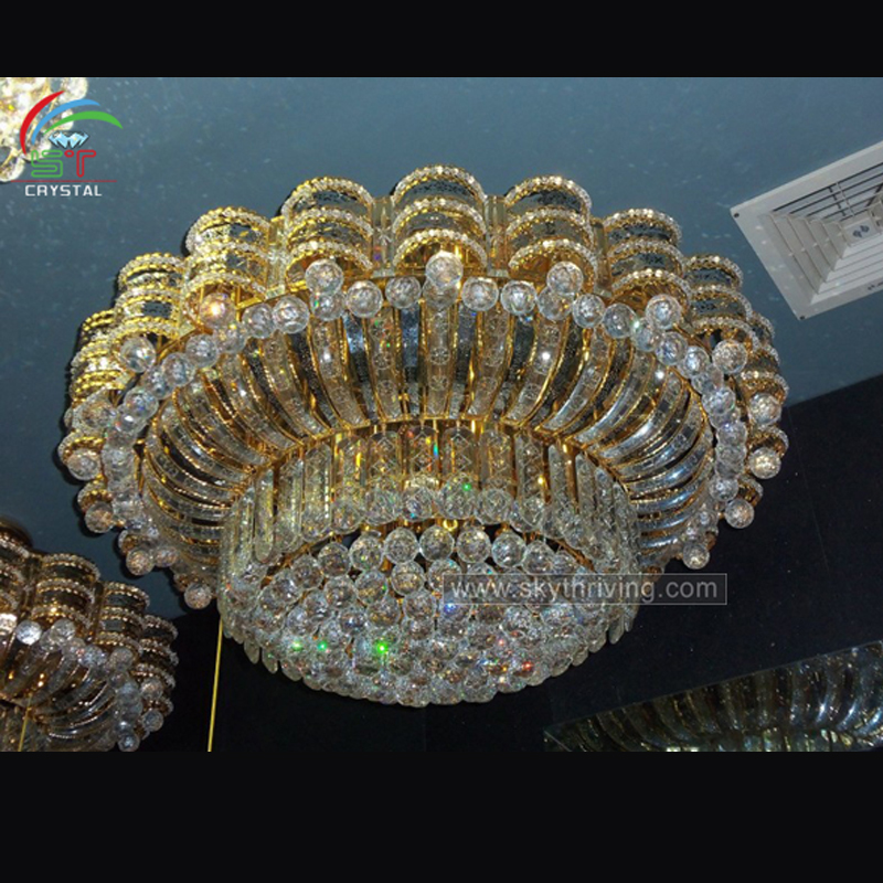Luz de teto de cristal