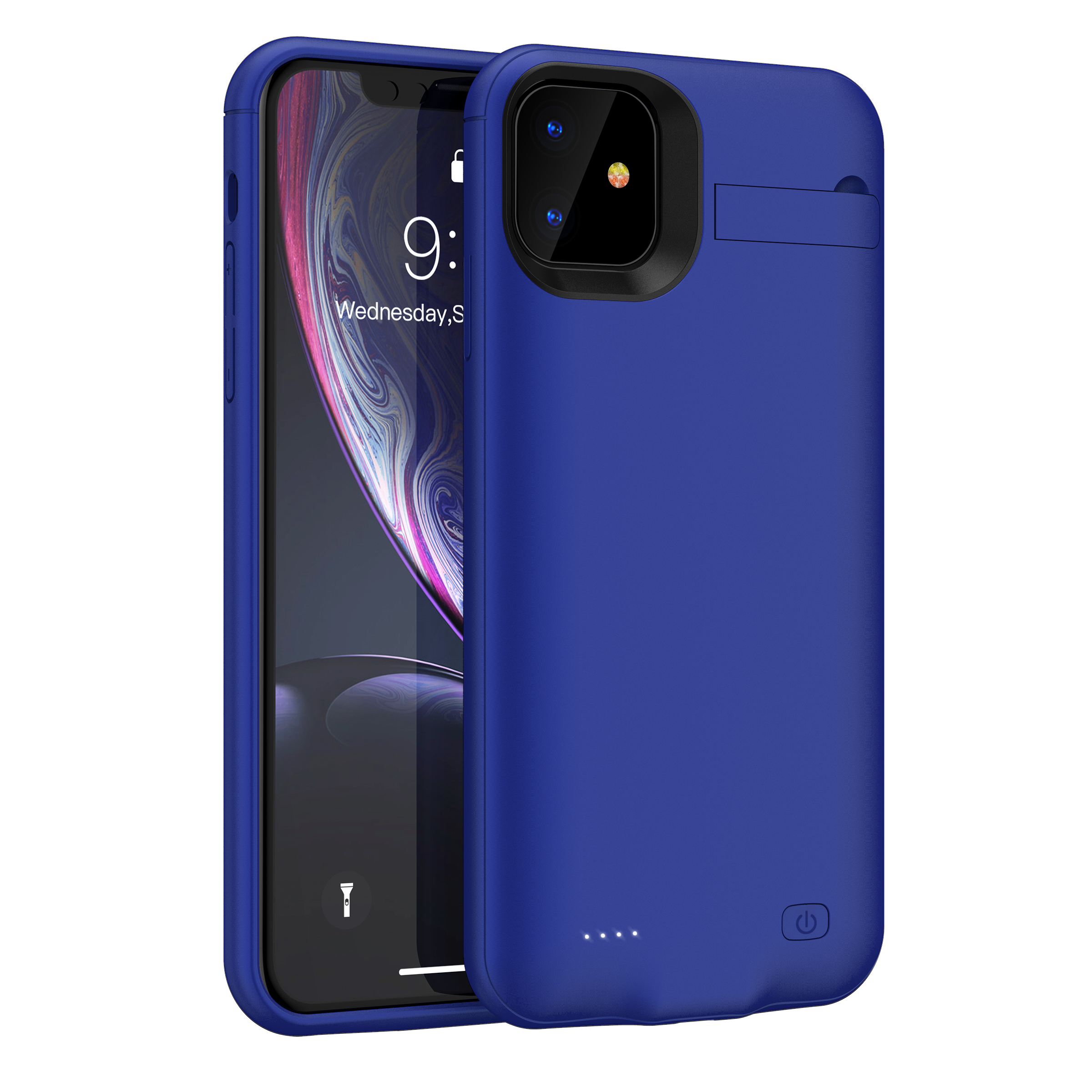 Новый продукт для Автомобильное зарядное устройство для аккумулятора power bank зарядное устройство для iphone 11 Por зарядным футляром для аккумуляторной батареи перезаряжаемые 4200 мАч
