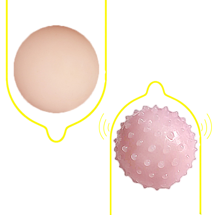 Adult Sex Toys Sphere Flesh Soft Ball Penis Extender Sex Beads Condom Toy For Men Penis Ball