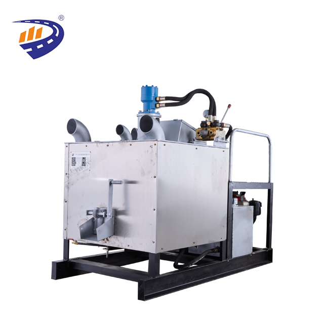 New design single cylinder hydraulic thermoplastic paint preheater boiler for road marking machine