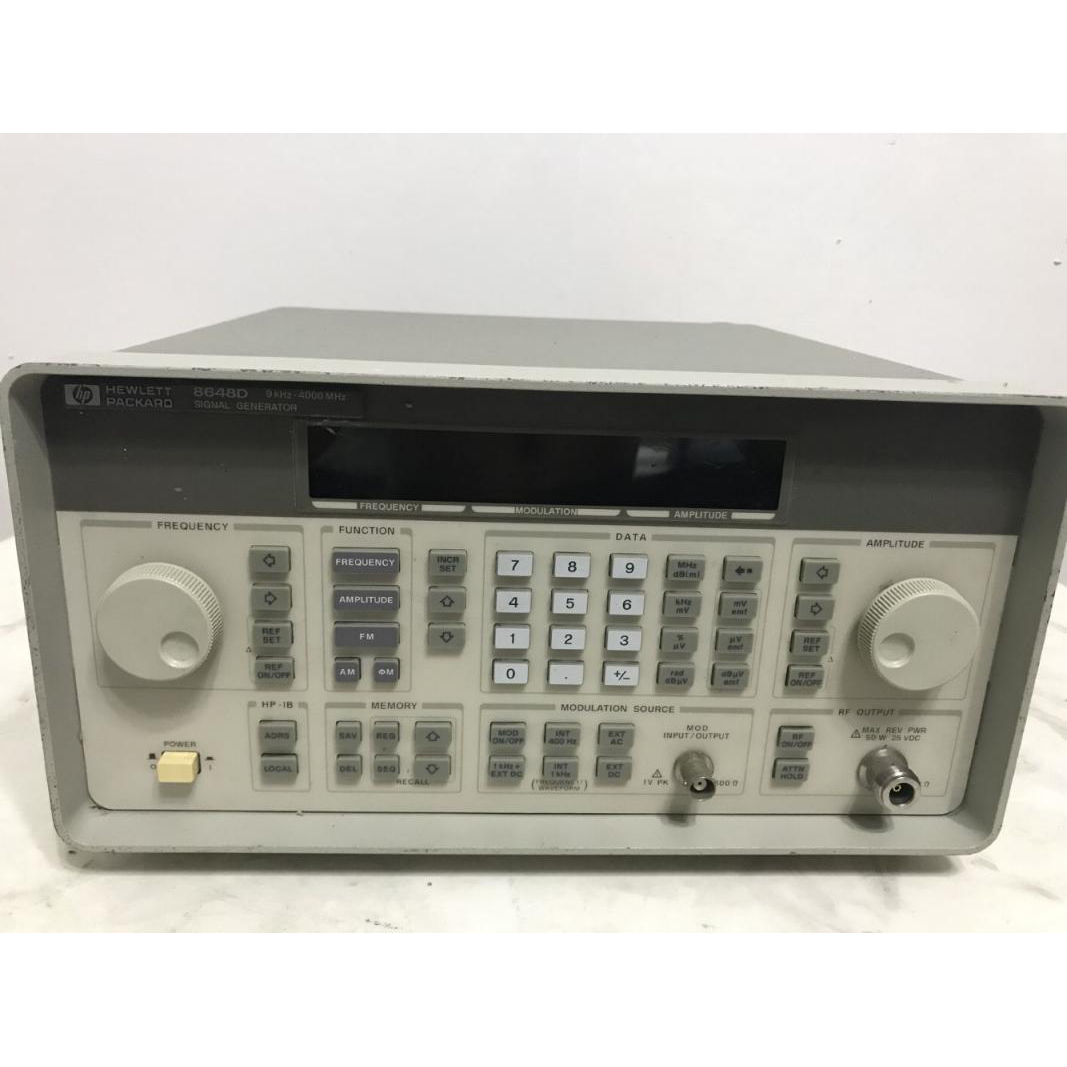 Генератор сигналов HP/Keysight Agilent 8648D 9 кГц-4 ГГц