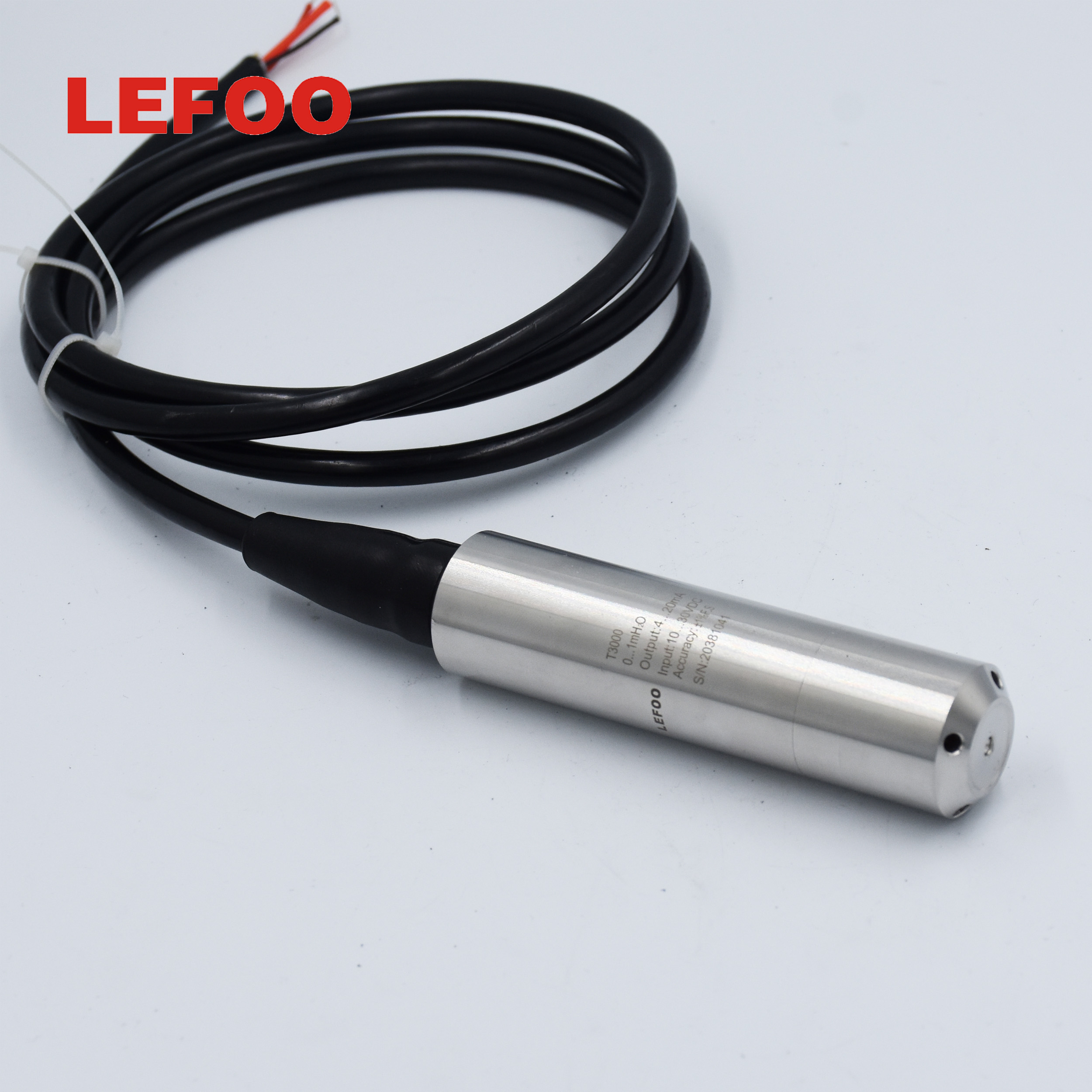 LEFOO Ceramic Water Liquid Level Pressure Transmitter Drop-in