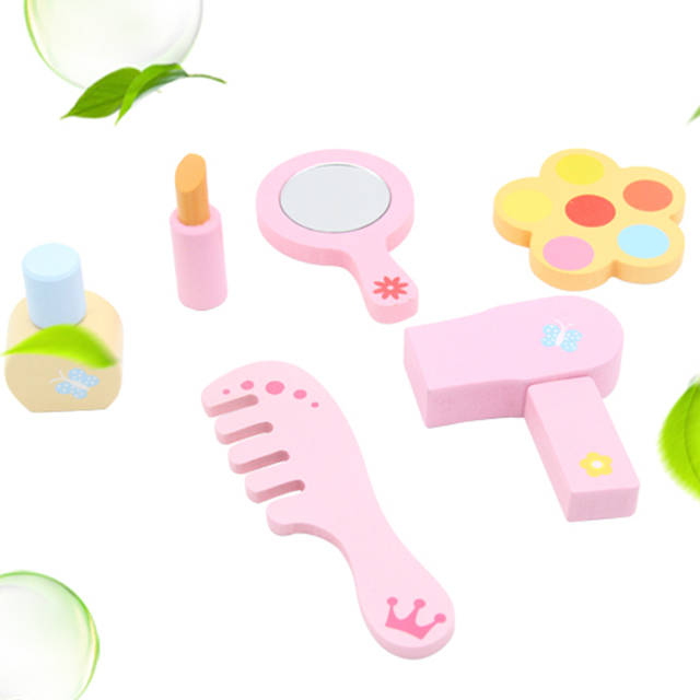 2020 Новое поступление развивающих мебель Make up Игрушки для девочек зеркальный комод настольная лампа для детей ролевые игры игрушки из дерева 100 комплекты CDN-8768