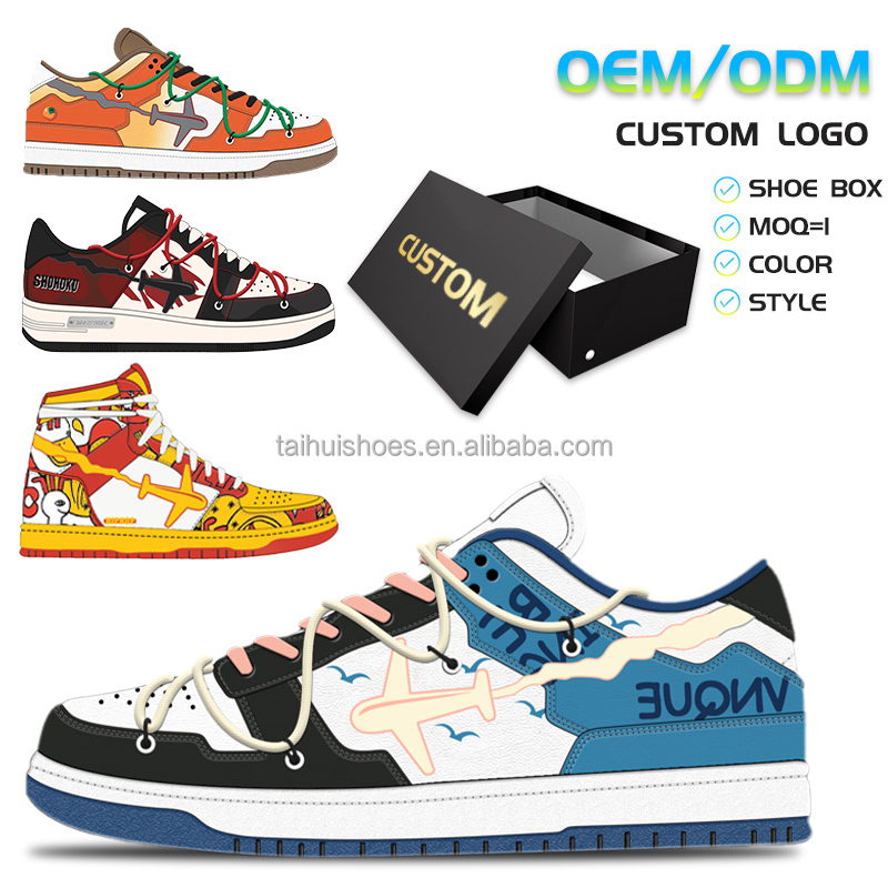 Designer Customized Sneakers Fashion Walking Style Casual Shoes unisex Basketball Shoes Sneakers