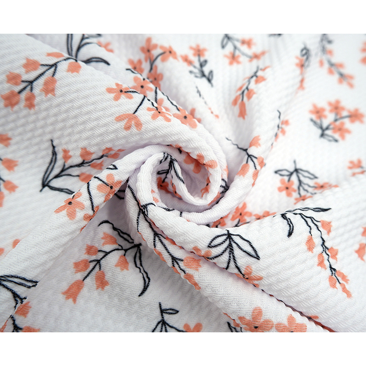 Quick delivery Excellent fabrics are safe for the skin custom printed cotton fabric for baby clothing