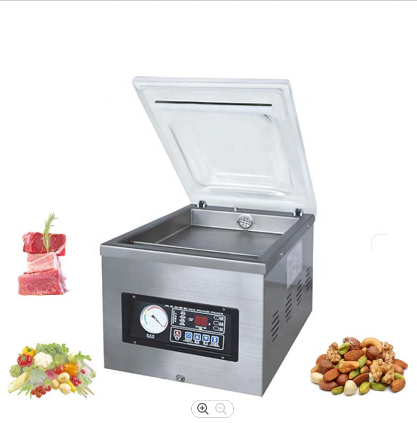 Plastic Bag Portable Automatic Food Single Chamber Sealer Sealing Vacuum Packing Machine