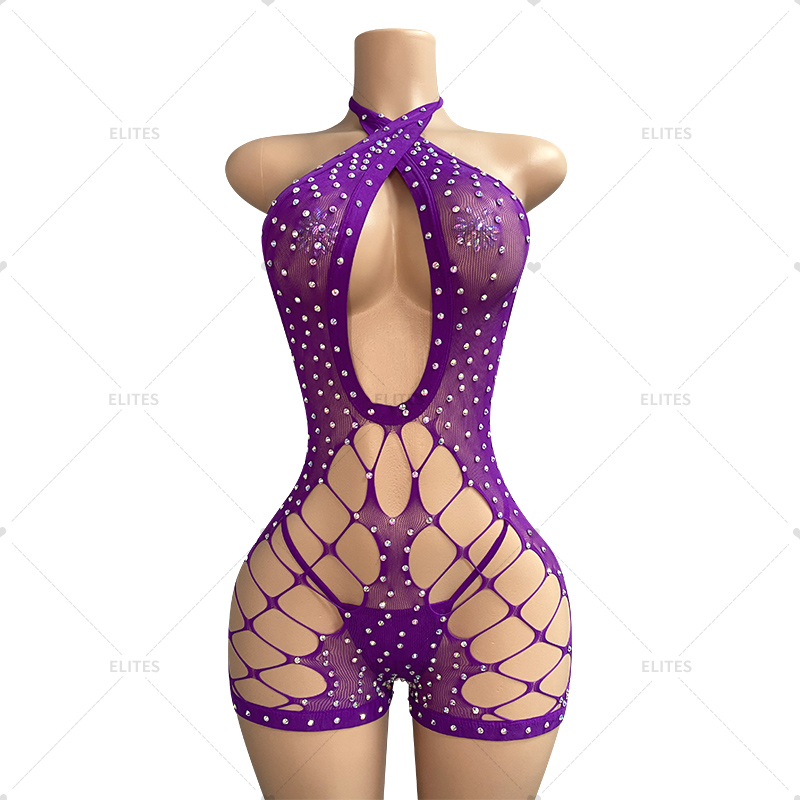 ELITES European and American one-piece sexy silk stockings