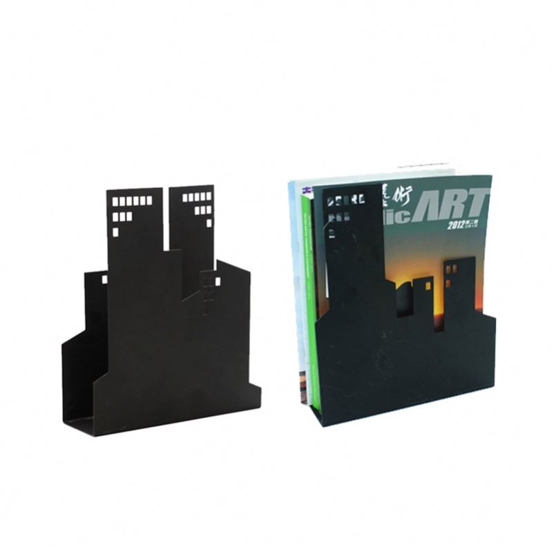 Office Desk Iron Metal Magazine Rack Wall Mount Book Holder