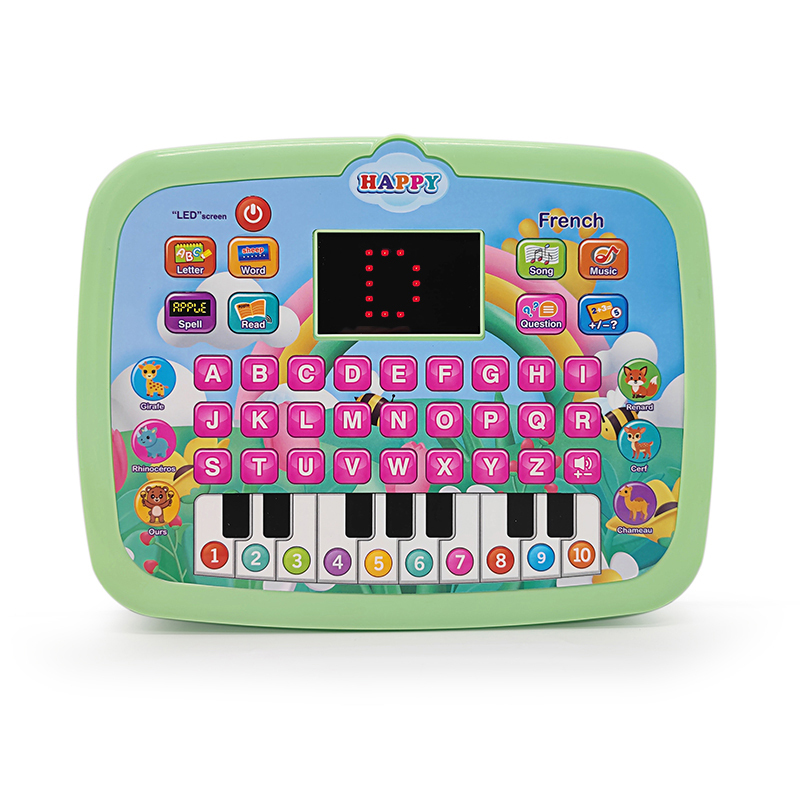 Educational Toy LED Screen French Learning Machine for Kid to Learn Alphabet