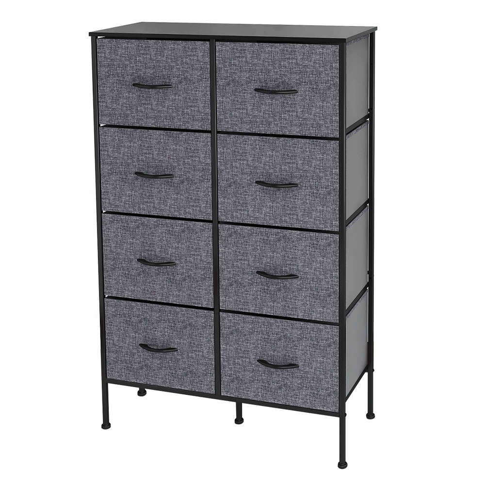 Drawer modern 8 tier black and white drawer storage organizer box dresser