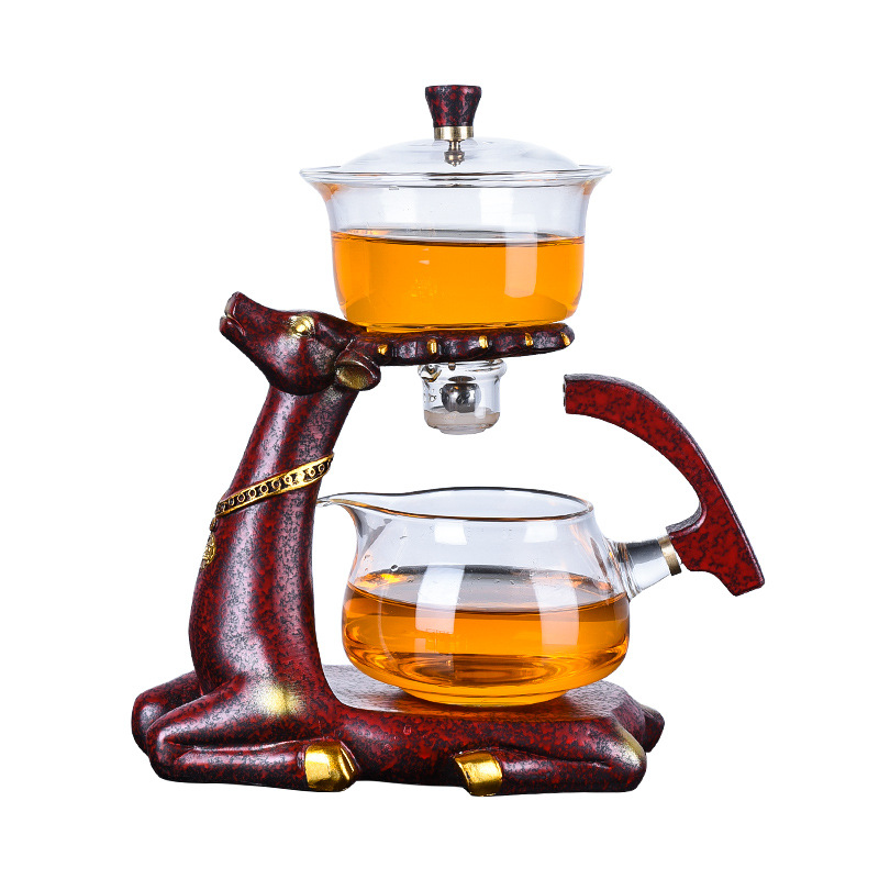 Classic hot water kettle self-watering chinese tea pot set water heater pot tea set