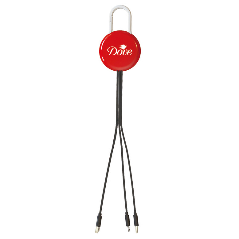 Usb мульти зарядный кабель, 3 в 1 зарядный кабель со светодиодной подсветкой YC1185