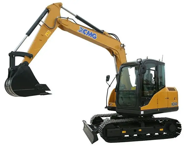 High Quality XCM G New Mini Excavator XE80DA Cheap Price 8ton Digger With Epa For Usa Canada Market