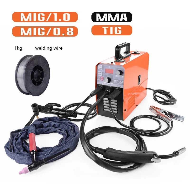 2021 new design ce approved oem acceptable mig mag welders welding machine 200 amp mig200