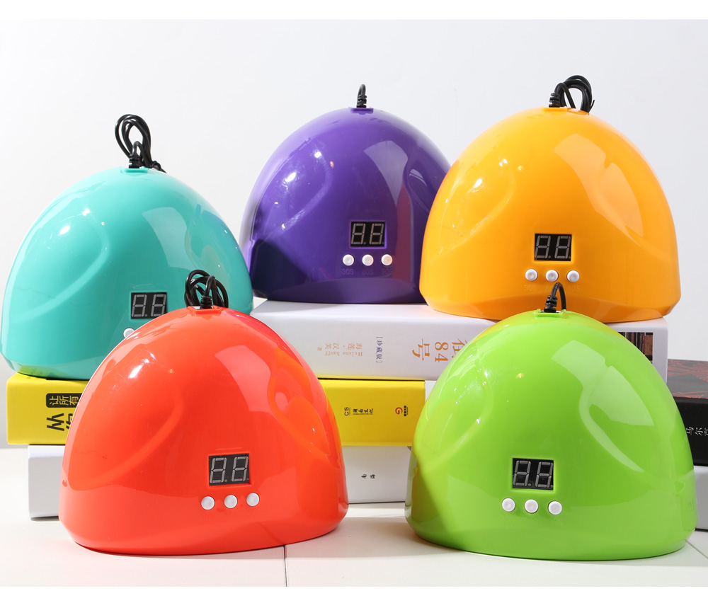 Высокое качество 6 видов цветов Сушилка для ногтей 30 s/60 s/99 s USB коннектор таймер 36 Вт Светодиодная лампа для ногтей 12 бусин УФ лампа