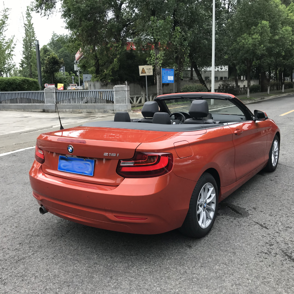 2015 Left factory Low fuel consumption used car BMW 2 Series 218i convertible