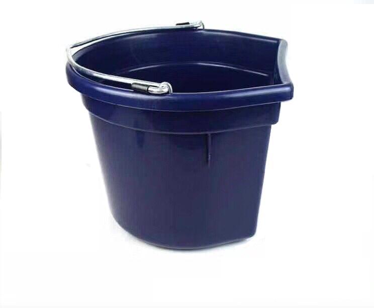 Horse Feeder 20 Quart Feeding Bucket with Handle Horse / Sheep / Cattle / Camel / Alpaca Feed Bucket Container