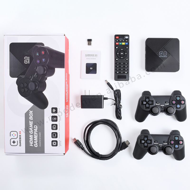 Игровая приставка в стиле ретро, мини-консоль с поддержкой Wi-Fi, 3D игр для psp/N64/PS1, 4K HD