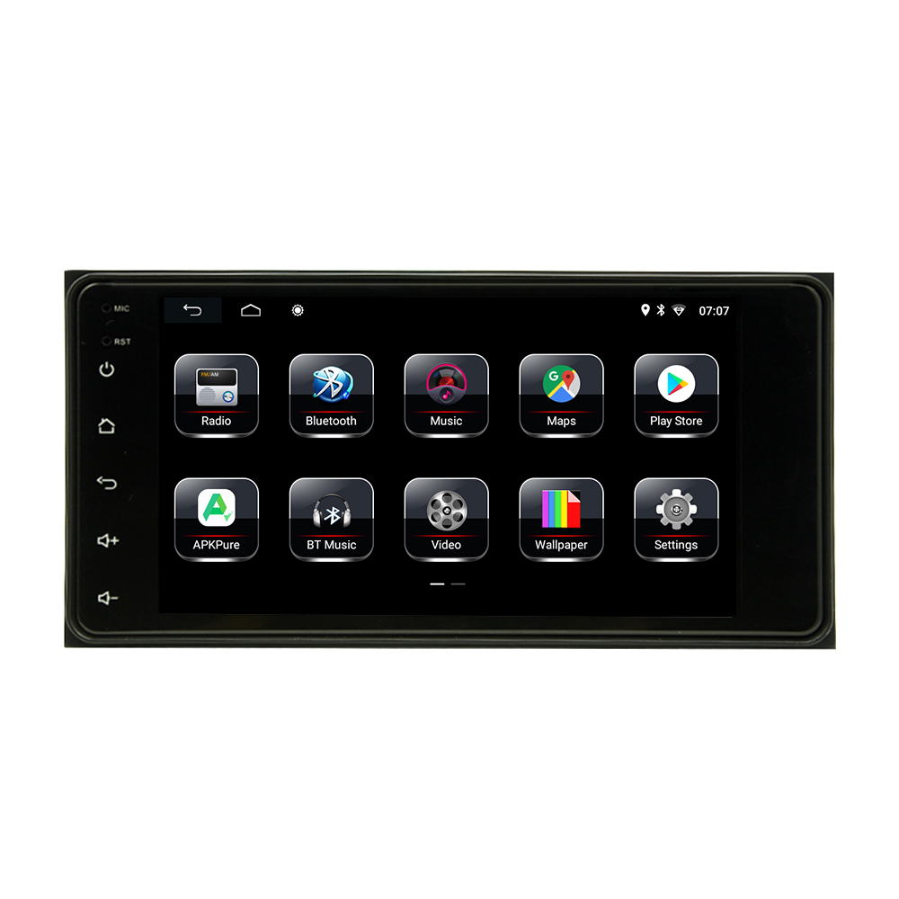 HT-8002D 7 дюймов 2003 2005 2006 2008 Wifi GPS ЖК-экран универсальный стерео автомобильный Dvd-плеер для Toyota Corolla