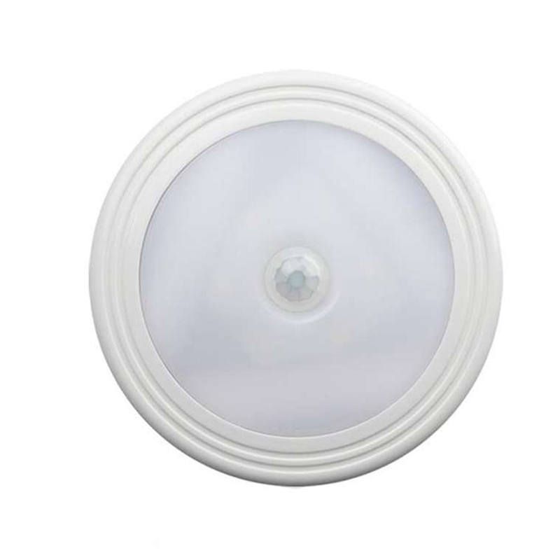Wholesale Human Induction Led Round Mounted Motion Wall Sensor Night Light With Magnet