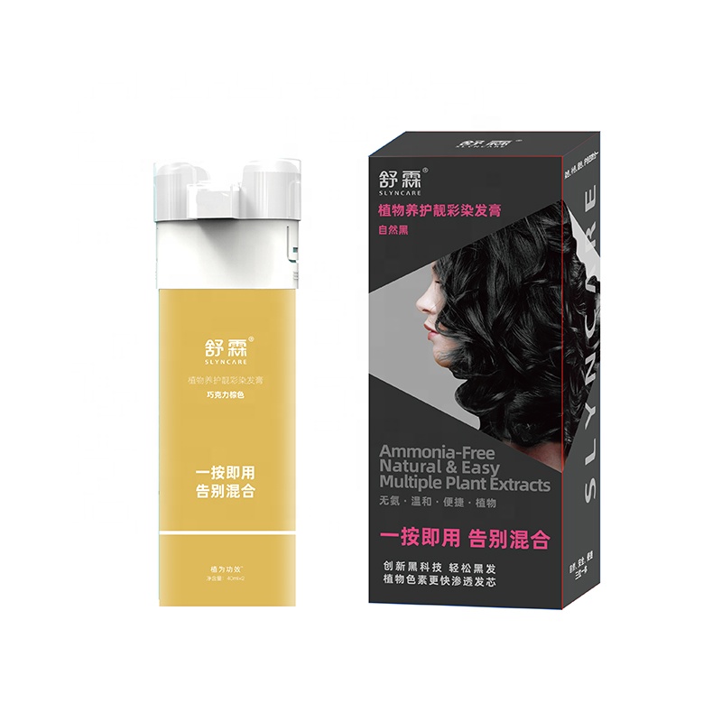 Natural Formula 2 In 1 Easy Hair Dye Washing Hair Colour Hair Styling Product