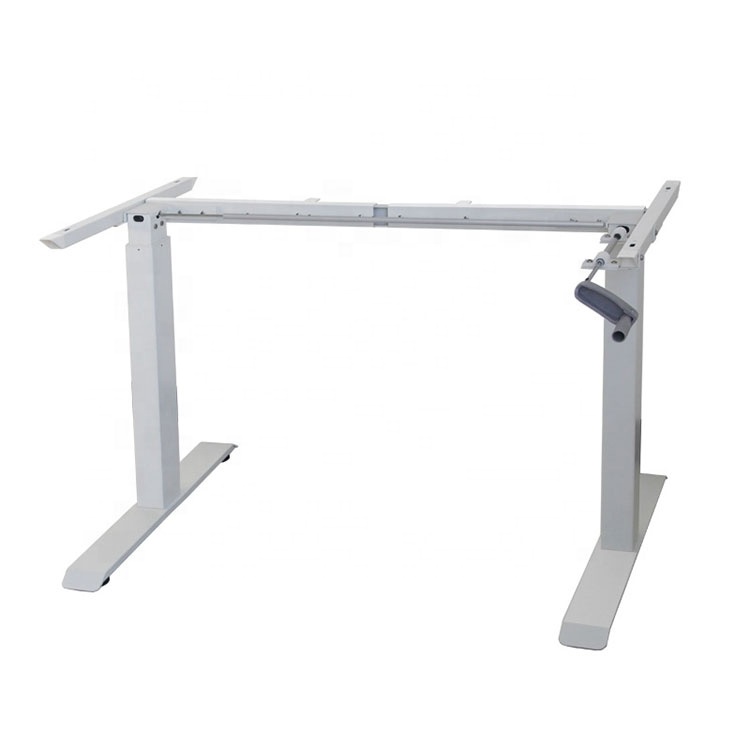 Cheemay electric height adjustable standing desk lift table metal frame