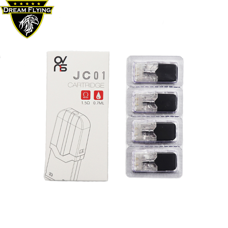 100% Оригинальный отсутствие утечки 0,7 мл керамическая катушка Ovns vape pod Jc01 pod