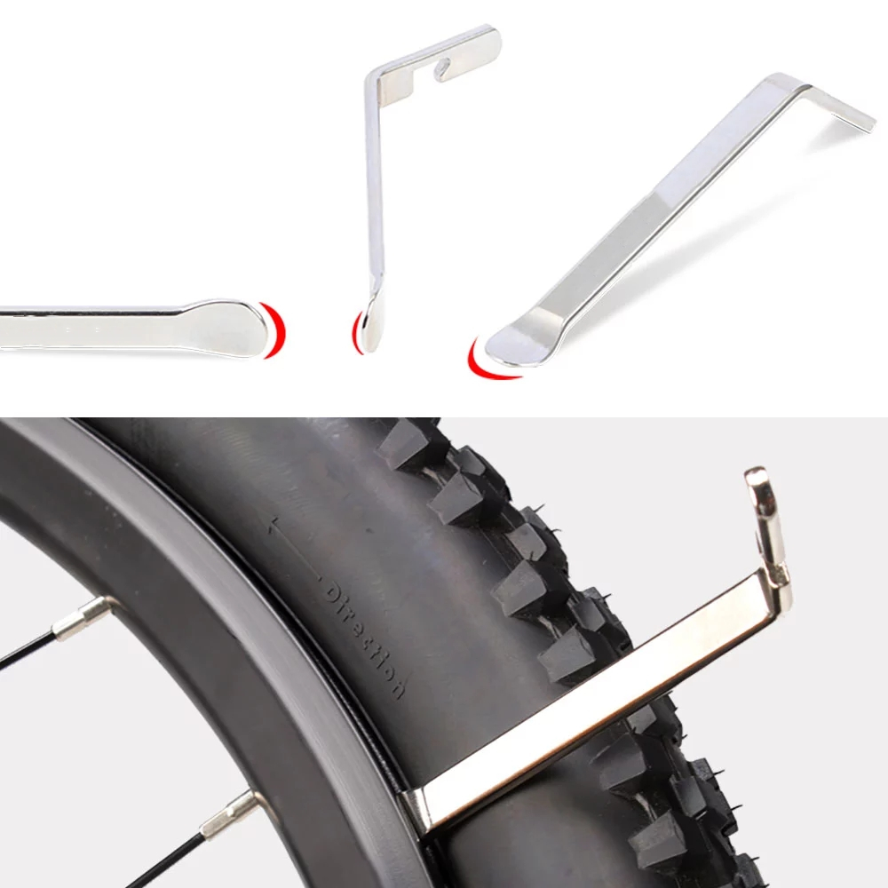 Steel MTB Bike Tire Lever Pry Up Tool Motorcycle Cycling Repair Tools Accessories