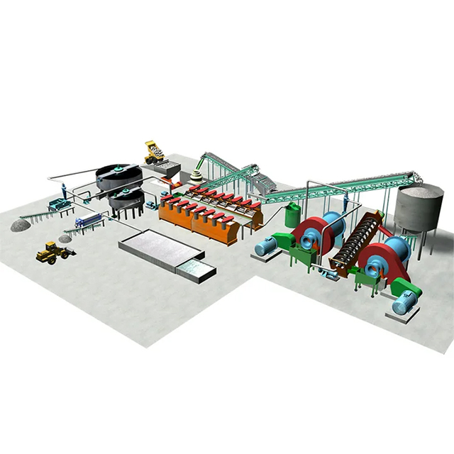 100 T/H Full Set iron Ore Crushing And Processing Plant Hematite Iron Ore Beneficiation Plant