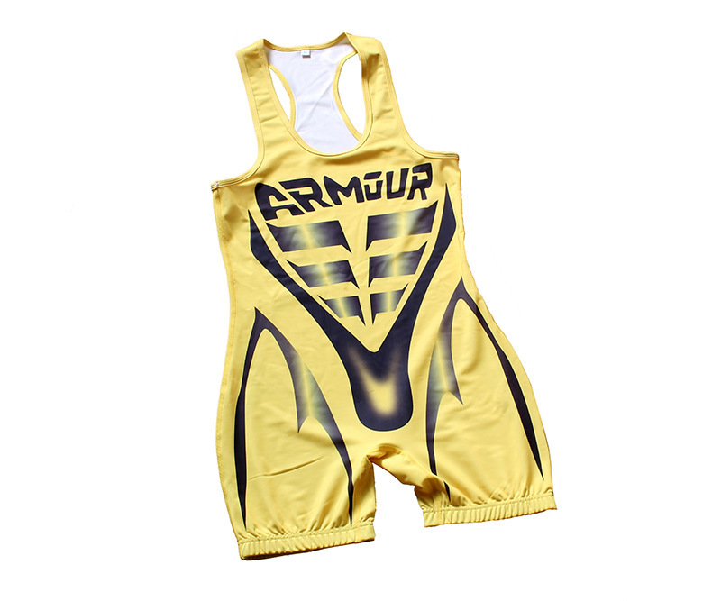 Сублимированный плюс размер Мужская Борьба singlets Борьба singlet индивидуальный заказ