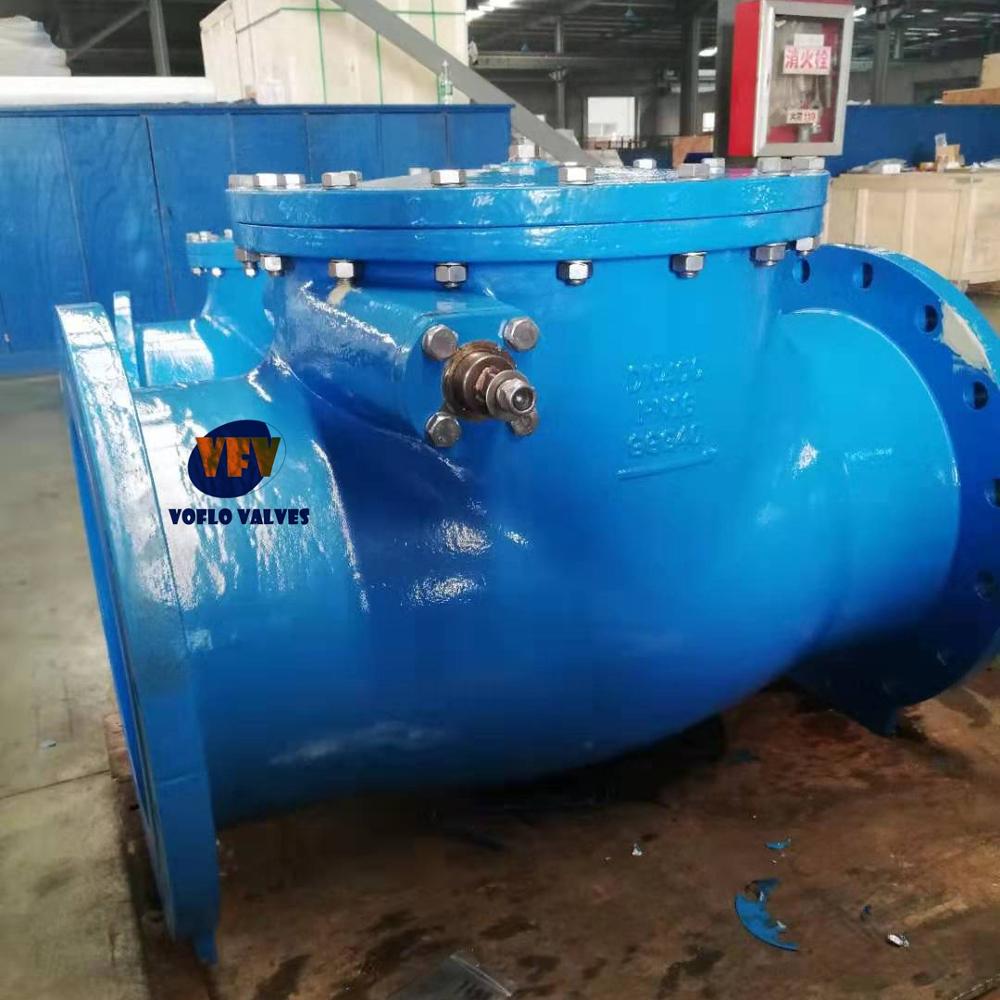 BS стандарт DN200 Латунное уплотнение из ковкого железа корпус EPDM сиденья обратный клапан для системы воды
