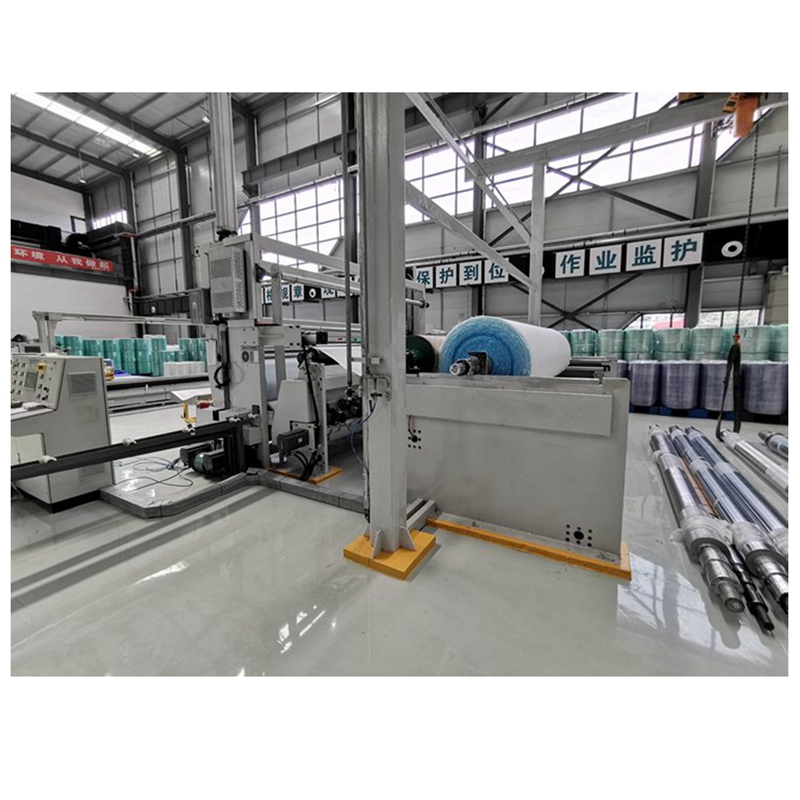 Fabric Machine Automatic Non Woven Fabric Spunlace Roll Slitter And Rewinder