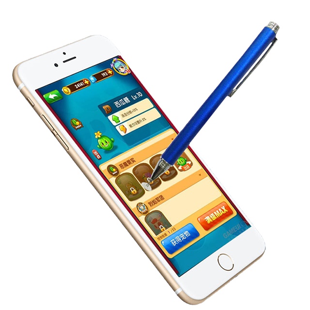 Стилус для емкостного сенсорного экрана для IPhone, IPad, телефона, других смартфонов, планшетов, металлический стилус для письма