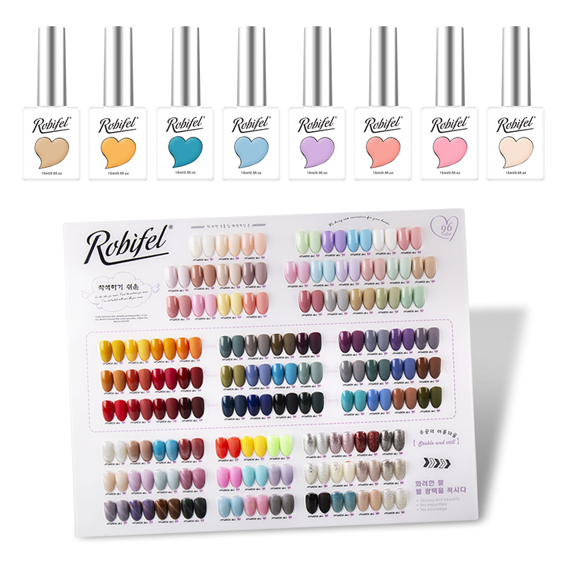 Robifel nail gel polish 96 color gel polish vernis gel soak off normal nail polish nails salon