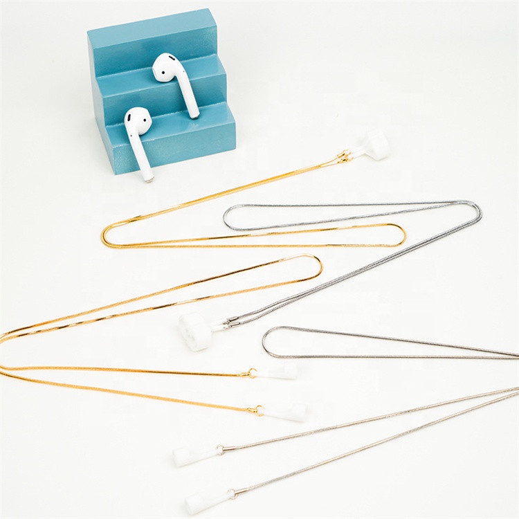 Wireless Bluetooth Headset Anti-Loss Chain Magnetic Titanium Steel Chain
