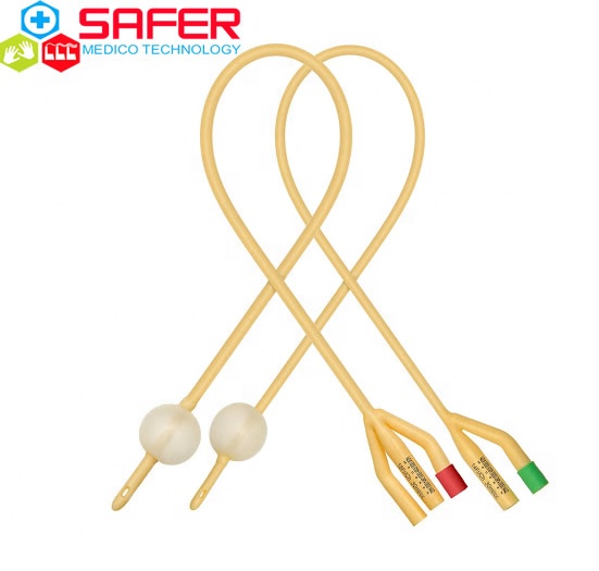Medical Disposable 2-way Silicone Foley Catheter