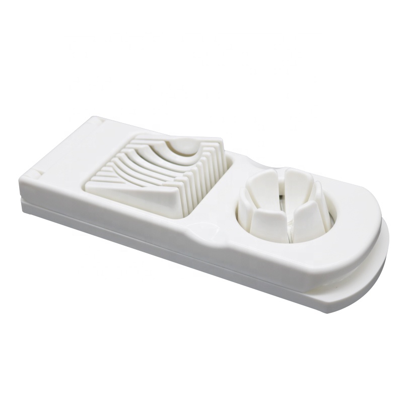 Stainless Steel Egg Slicer 2 in 1 Egg Cutter with s/s 304 Wire for Boiled Eggs