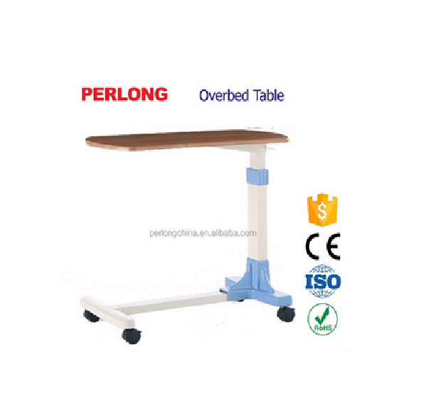 HF-32 ABS hospital movable over bed table, hospital bed dining table, hospital bed tray