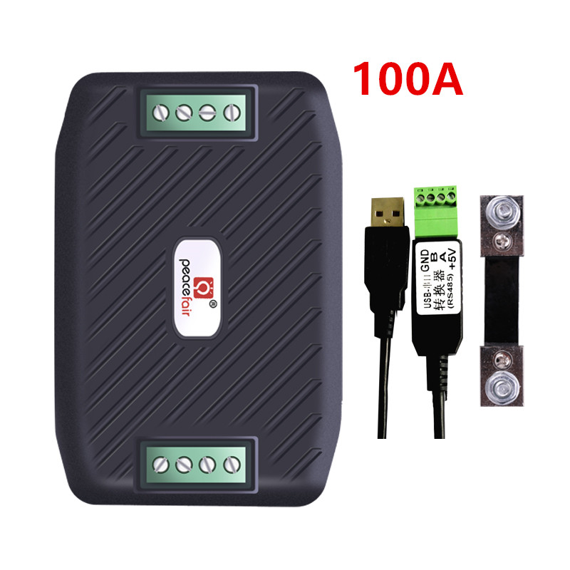 PEZM-017 DC 100A 300V 100A шунт + USB-кабель Modbus RS485 вольт цифровой ваттметр
