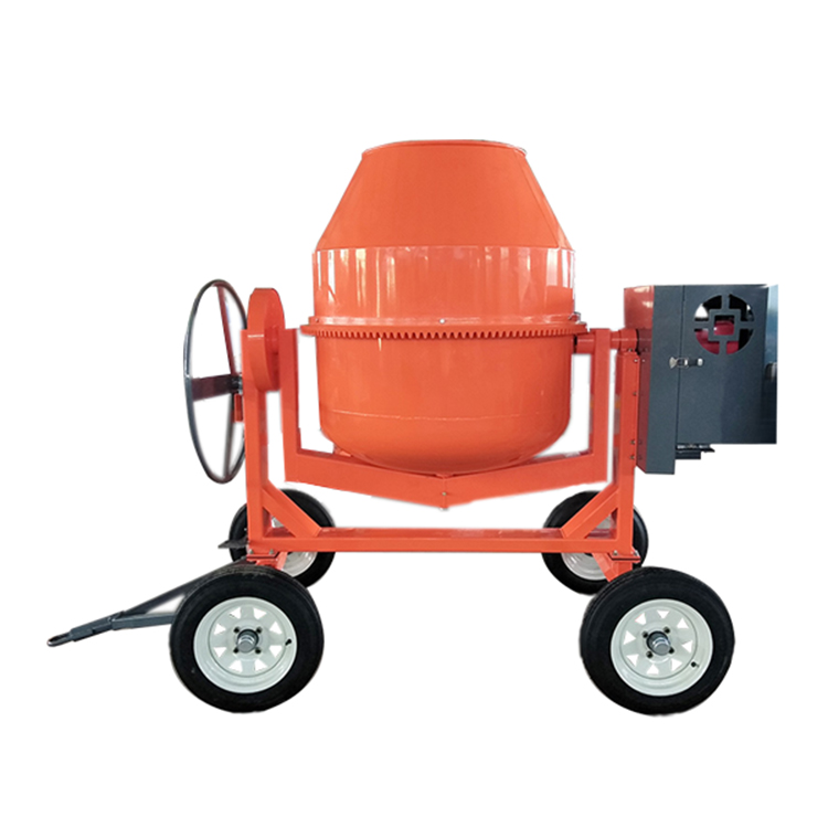 diesel/gasoline engine mobile concrete mixer with self loading from china