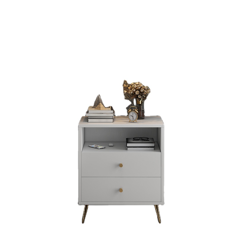 Wood cheap bedroom bedside table cabinet cupboard white nightstand furniture